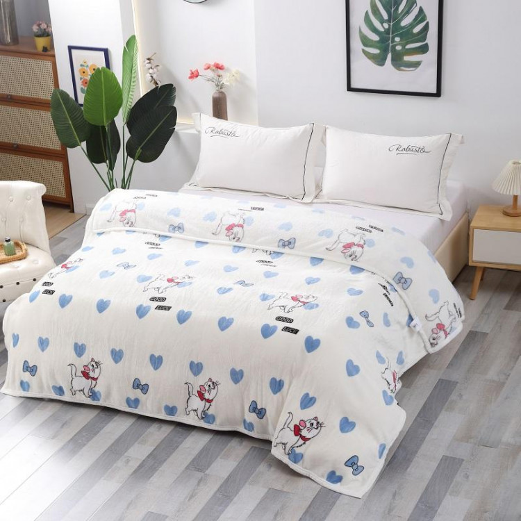 Плед из микрофибры TANGO ФЛАНЕЛЬ МУР-МЯУ 150х200