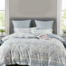 Постельное белье фланелевое из тенсела ASABELLA Фарфор 50х70 (2шт) и 70х70 (2шт) евро