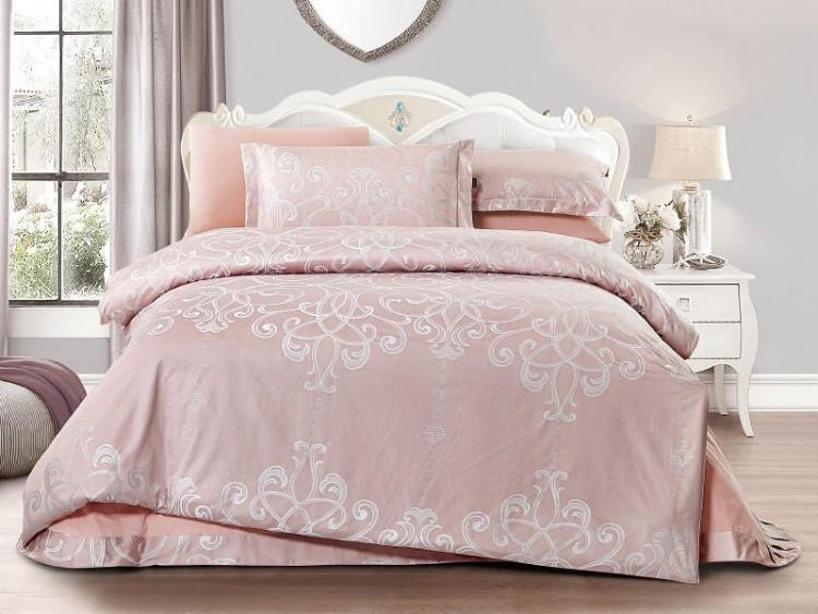 Постельное белье жаккардовое CRISTELLE CJ03-67 LA COLLECTION DU LOUVRE евро