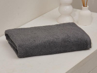 Полотенце махровое TAC COMFORT GRAY серое 50х90
