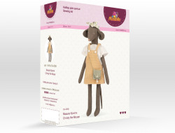 Набор для изготовления игрушки Miadolla CN-0358 Мышка Кристи