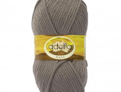 Пряжа ADELIA RADA №039 серо-розовая 100% акрил, 10 шт х 100 гр, 80 м +/- 4 м