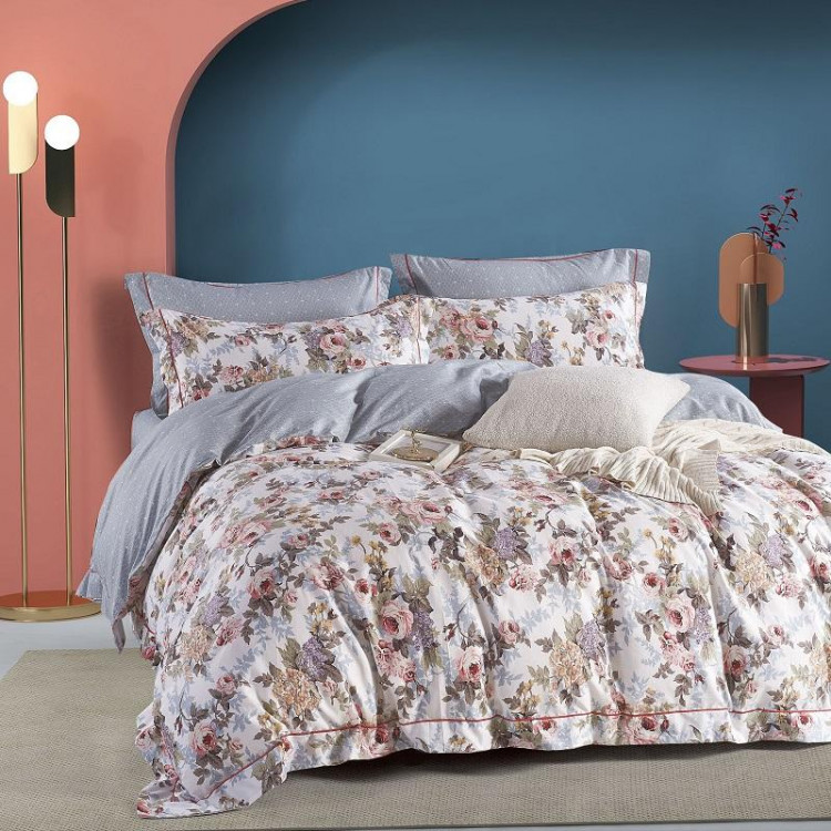 Постельное белье из сатина CRISTELLE AMANTE AM-143 1,5-спальное