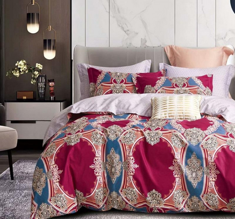 Постельное белье двухстороннее из твила TANGO TPIG-1104 50х70 (2шт), 70х70 (2шт) евро