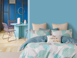 Постельное белье из твил-сатина TANGO листейро 50х70 (2шт), 70х70 (2шт) евро