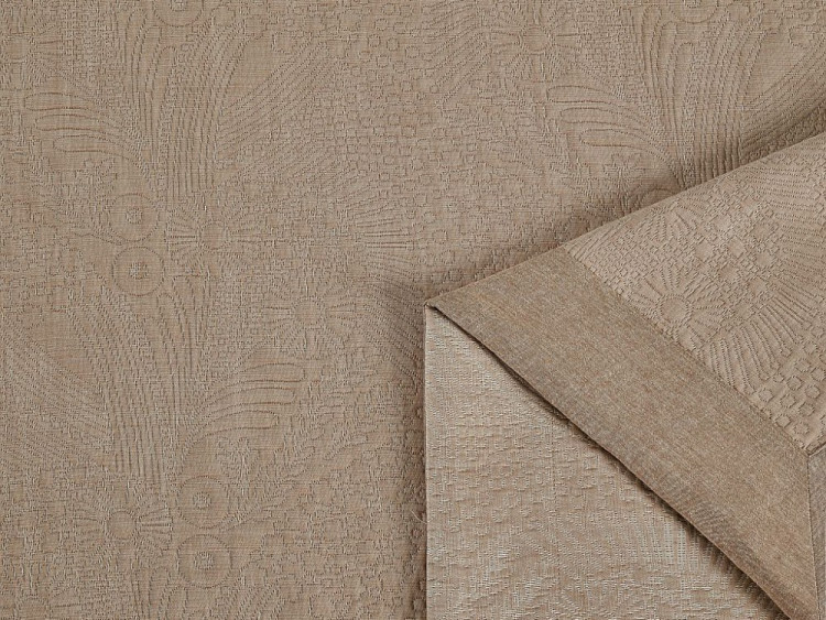 Одеяло летнее из искусственного шелка в хлопковом муслине ASABELLA Кофе с молоком 160х220