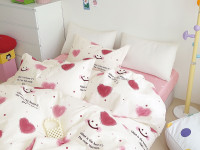 Постельное белье из твил-сатина TANGO смайл 70х70 (2шт) 2-спальное