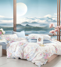 Постельное белье из твил-сатина TANGO флорани 70х70 (2шт) 2-спальное