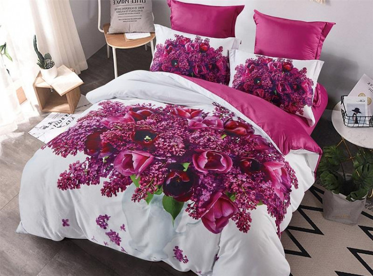 Постельное белье из сатина TANGO 3D CD-03 50х70 (2шт), 70х70 (2шт) евро