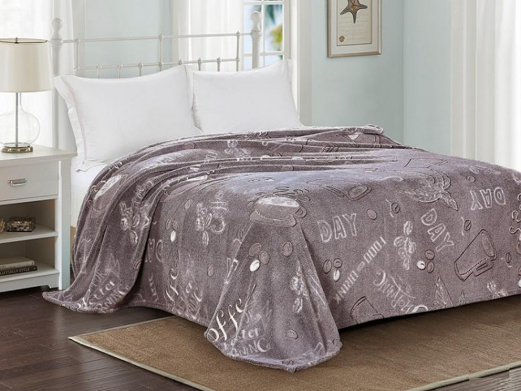 Плед из бамбуковой микрофибры АЛЬВИТЕК 150/274-pb 150х200