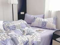 Постельное белье из сатина TANGO провансаль 50х70 (2шт), 70х70 (2шт) евро