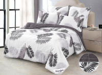 Постельное белье из микросатина с одеялом TANGO DE VERANO  Y-02 50х70 (2шт) семейное