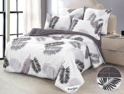Постельное белье из микросатина с одеялом TANGO DE VERANO  Y-02 50х70 (2шт) семейное