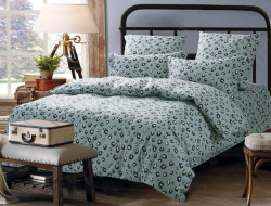 Постельное белье из поплина SAILID A-196-4 семейное