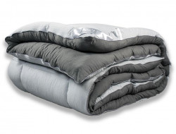 Одеяло стеганое АЛЬВИТЕК FLUFFY DREAM ОЖЛ-15 графит-грейс 140x205 всесезонное