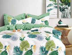 Постельное белье из твила TANGO ферна 70х70 (2шт) семейное