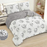 Постельное белье из твила с одеялом TANGO PRIMAVERA W-76 50х70 (2шт) евро