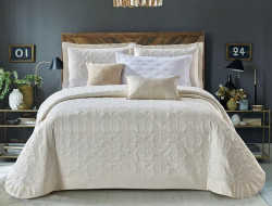 Покрывало с наволочками тонкое атласное CRISTELLE QUEEN VICTORIA QV-14 240х260