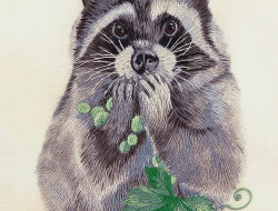 Набор для вышивания PANNA Живая картина JK-2112 ЛАКОМКА 14х18,5