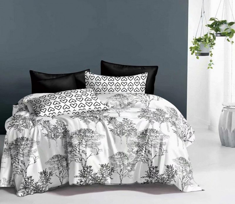 Постельное белье из микросатина TANGO DREAM FLY DF-341-50 50х70 (2шт) семейное