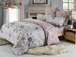 Постельное белье из сатина печатного САЙЛИД B-170 семейное