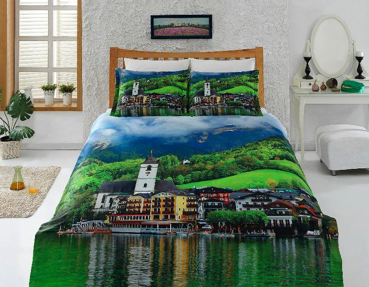 Постельное белье из бамбука и хлопка VIRGINIA SECRET BAMBOO 3D 1331-46 евро