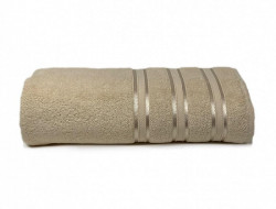 Полотенце махровое хлопковое KARVEN H5153 MIKRO DELUX bej-1 50х90