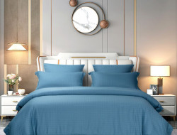 Постельное белье из хлопкового жаккарда ASABELLA 2061-7 50х70 (2шт) и 70х70 (2шт) семейное