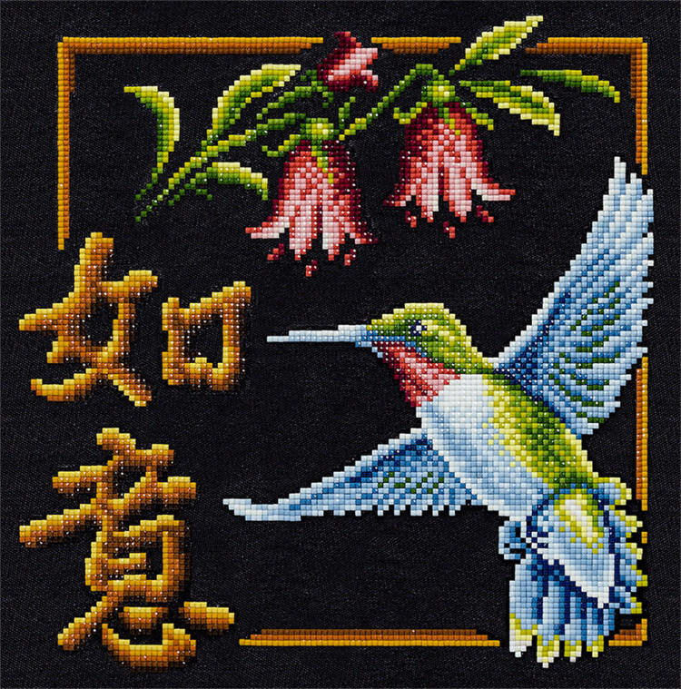 Кристальная (алмазная) мозаика ФРЕЯ ALVR-10 005 Иероглиф Исполнение желаний