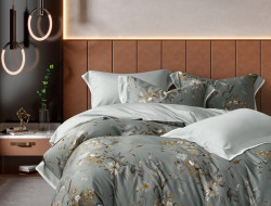 Постельное белье из тенсела люкс ASABELLA Аромат весны 50х70 (2шт) и 70х70 (2шт) семейное