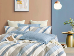 Постельное белье из твил-сатина TANGO утренняя прохлада 70х70 (2шт) 1,5-спальное