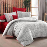Постельное белье из фланели SAREV FANCY N294 FREDDY V1-GRI 50х70 (1шт) 1,5-спальное