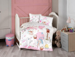 Постельное белье для малышей из сатина KARVEN 3D DIGITAL D039 WENNY
