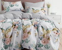 Постельное белье двухстороннее из твил-сатина SAILID BP-168-1 1,5-спальное