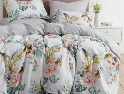 Постельное белье двухстороннее из твил-сатина SAILID BP-168-1 1,5-спальное