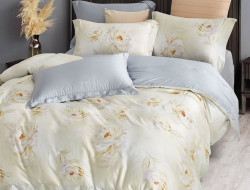 Постельное белье из тенсела люкс ASABELLA Гурманика 50х70 (2шт) и 70х70 (2шт) евро
