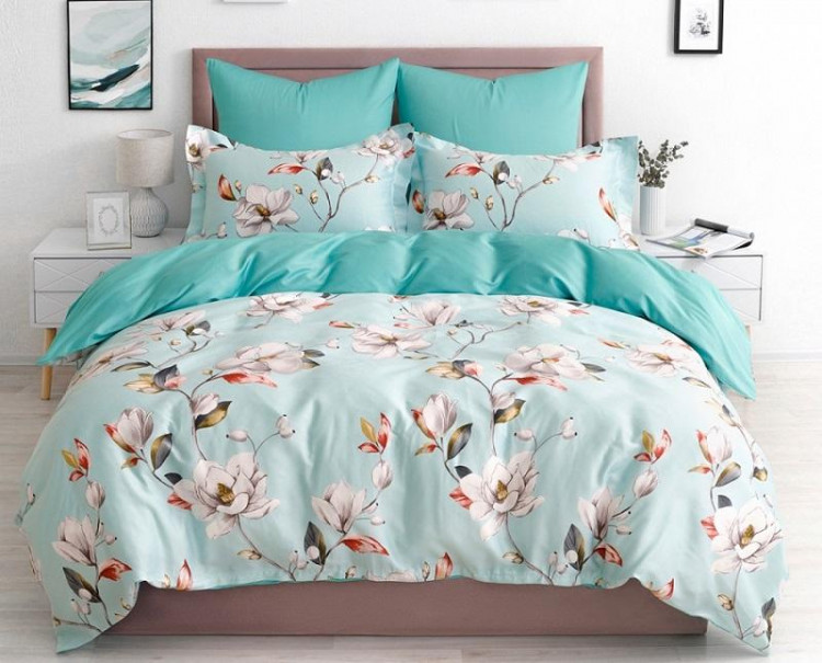 Постельное белье из сатина в коробке SAILID BN-1-4 семейное