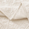 Покрывало тонкое велюровое TANGO CASABLANCA молочное 180х240