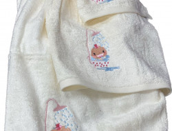 Набор детских полотенец DIVA AFRODITA МАЛЫШ 30х50 (1шт), 50х90 (1шт), 70х140 (1шт)