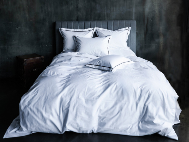 Постельное белье GERMAN GRASS SALZBURG NOBLE GRAY GRASS 50х70 (2шт) евро 200х200