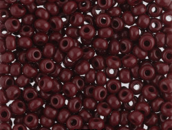 Бисер PRECIOSA (Чехия) круглый 5 10/0 2.3 мм 500 гр 13780 (Ф187) темно-коричневый