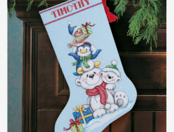 Набор для вышивания DIMENSIONS 70-08840 Сапожок, Пирамида 41 см