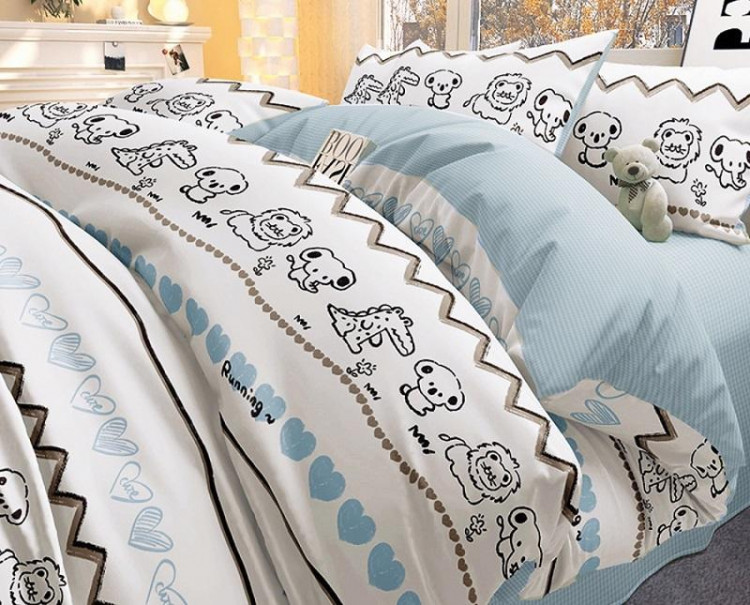 Детское постельное белье из твил-сатина SAILID CS-55-1