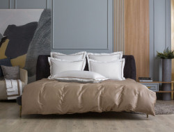 Комплект наволочек из египетского хлопка GERMAN GRASS с узкой отделкой Alpine Caramel Beige Allure Grass 50х70 (2шт)