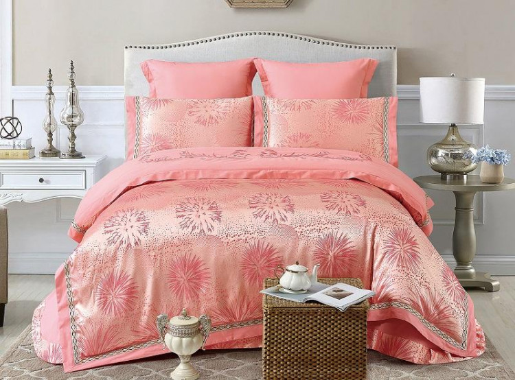 Постельное белье жаккардовое CRISTELLE TJ-77 50х70 (2шт), 70х70 (2шт) евро