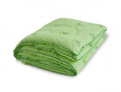Одеяло из бамбука в хлопке стеганое Легкие Сны БАМБУК 172х205 теплое
