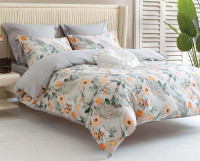 Постельное белье из печатного сатина SAILID B-233-4 семейное
