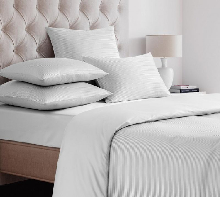 Пододеяльник из страйп-сатина SAILID ST-3-180х215 белый 180х215