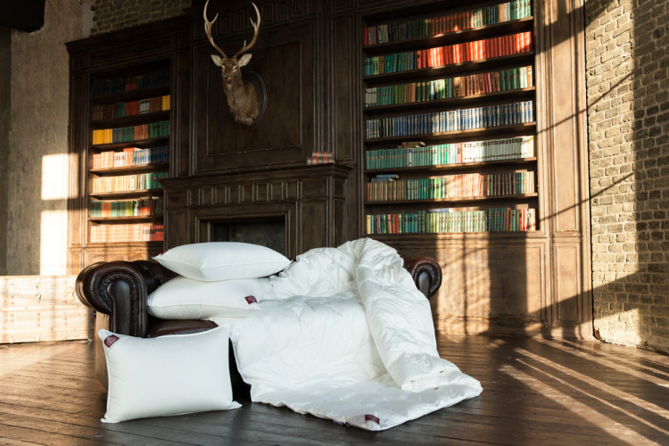 Одеяло кассетное GERMAN GRASS LUXE DOWN GRASS 220x240 теплое