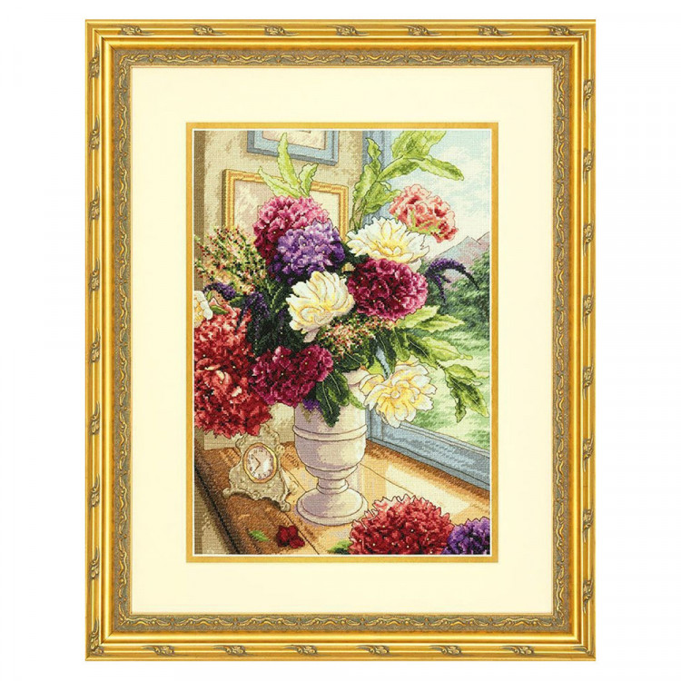 Набор для вышивания DIMENSIONS 70-35328 Летний букет 25,4x35,5 см